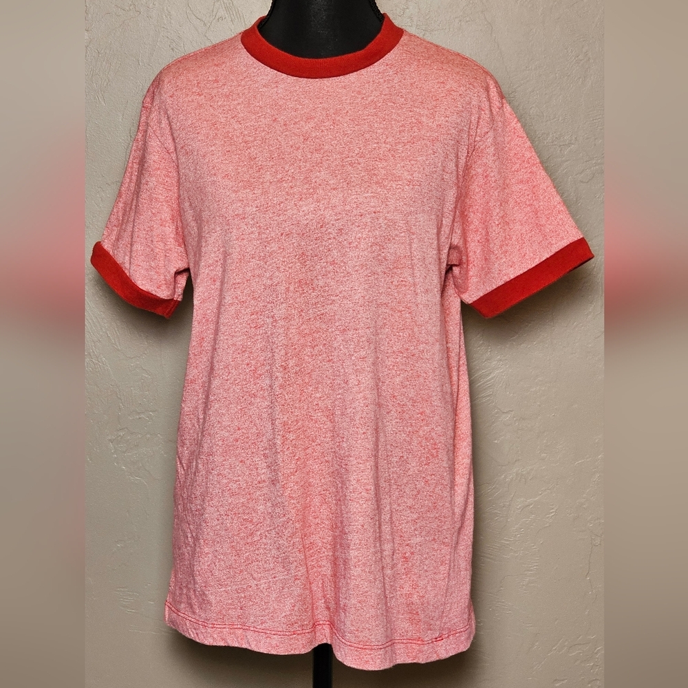[GAP] Vintage Red Two-Toned Tee《S》 Athletic Fit ☆ Unisex - Picture 4 of 15